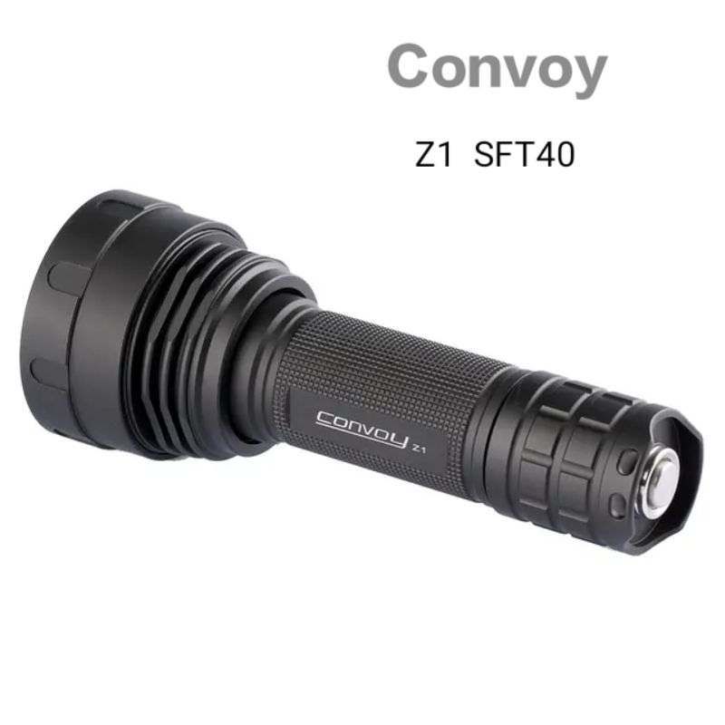 Convoy Z1 SFT40 สว่างสูงสุด 2300/6500K.INR21700*1 ปรับซูมได้
