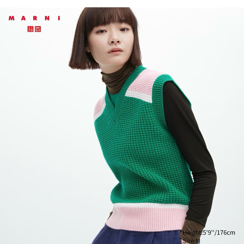 Uniqlo เสื้อกั๊กผ้าถัก - MARNI Collection