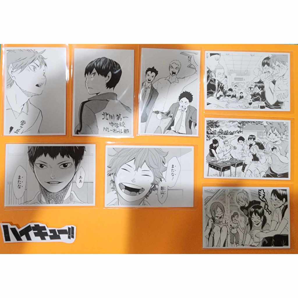 [ พร้อมส่ง ] Goods Postcard : Haikyuu!! [ Japanese Original 2022 ] Lot : 2 **ของแท้/นำเข้า**