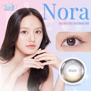 New!! Angel Zone คอนแทคเลนส์ รุ่น Nora Black 14.2 (รองรับสายตาปกติและค่าสายตาสั้น -0.50 ถึง -10.00)