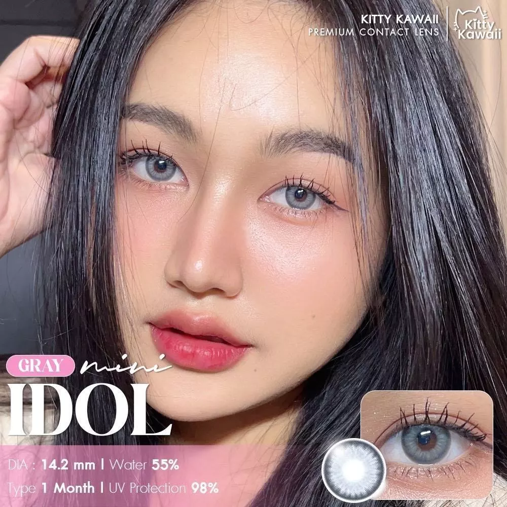 🔥คอนแทคเลนส์ ✨ขนาดมินิ✨ Mini idol (kittykawaii)