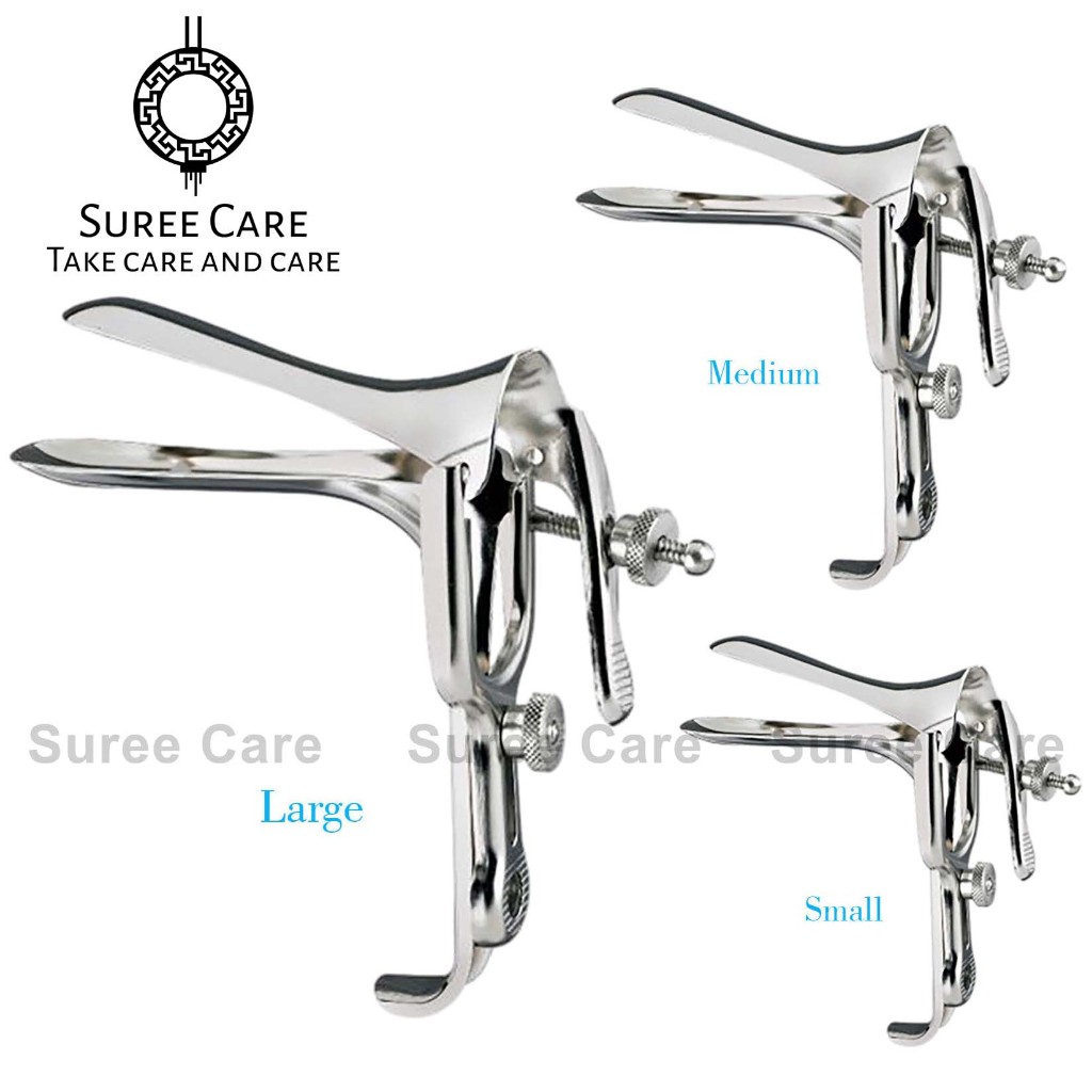 GRAVES SPECULUM คีมปากเป็ด เครื่องมือถ่างขยายช่องคลอด สเปคคูลั่ม เครื่องถ่างช่องคลอด