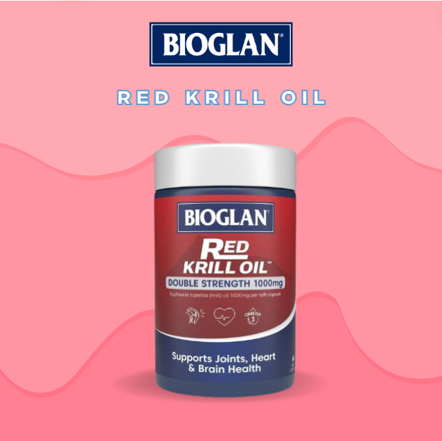 Bioglan red krill oil 1000mg