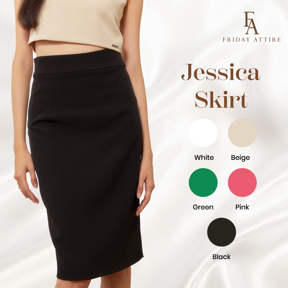 [ส่งฟรี] Friday Attire กระโปรงทรงสอบ (FS-002)