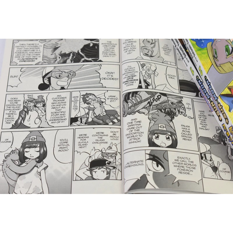 Pokemon Adventures Sun Moon Comic Books Set Vol.1-3 (3 Books Set) ,Ages:8-11 Soft Cover - รูปที่ 2