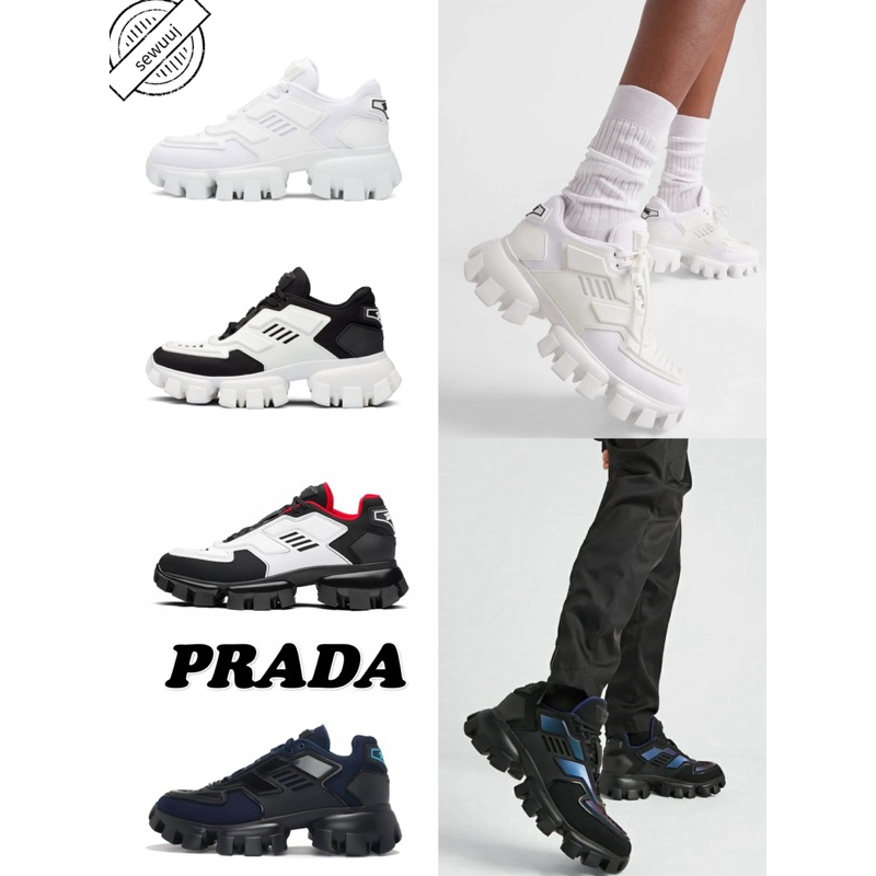 รองเท้าลำลอง PRADA Cloudbust Thunder Low-top ของแท้