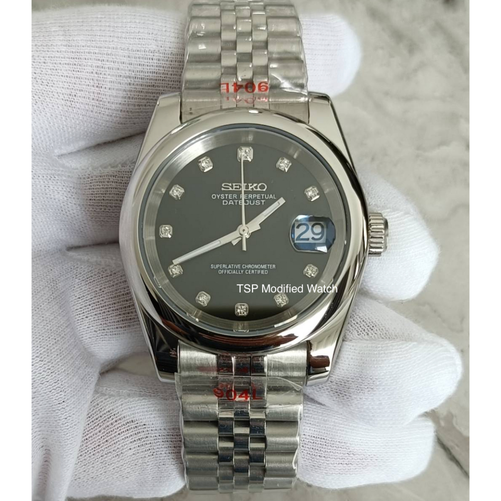 Seiko Mod Datejust Diamond Jubilee 39