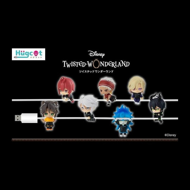 พร้อมส่ง กาชาปอง โมเดล เกาะสาย Hugcot Disney Twisted Wonderland ดิสนีย์ ทวิตเต็ด วันเดอร์แลนด์ (ขายแยก)