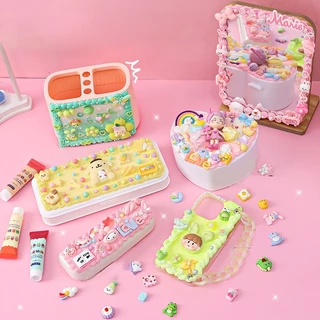 ร้านคนไทย พร้อมส่ง!! ชุดเรซิ่น DIY กาววิปครีม วิปครีมปลอม เรซิ่น เซ็ต กาวครีม