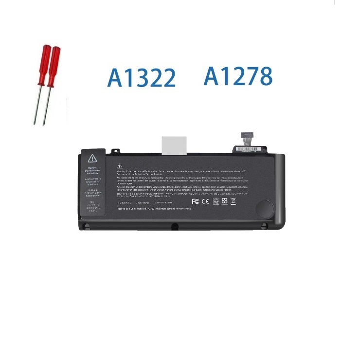 Battery acbook a1322 Pro 13 A1278 (2009-2012) 1 year warranty 2009-mid 2012 battery Notebook Laptop