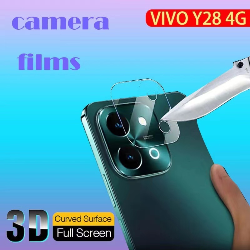Vivo Y18/Vivo Y28S 5G/Vivo Y28 4G(พร้อมส่งในไทย)ฟิล์มกล้องVivo Y28ตรงรุ่น(CAMERA LENS GLASS FILM)