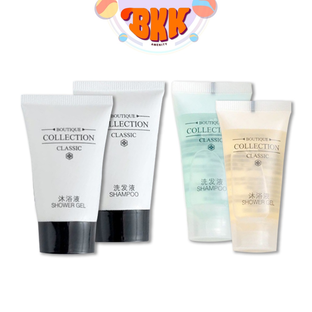 เจลอาบน้ำ สบู่ สบู่เหลว แชมพู ยาสระผม ของใช้ในห้องน้ำโรงแรม และ สำหรับพกพา [แพ็ค 10 ชิ้น และ 20 ชิ้น ]