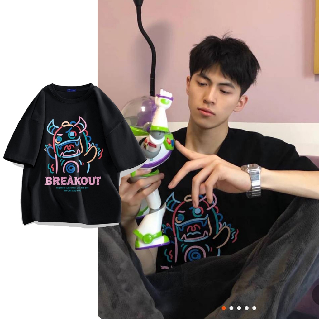 IB T-shirt ชุดเซ็ท เสื้อยืดคอกลมเกรดพรีเมี่ยม ใส่สบาย ไม่หดไม่ย้วย