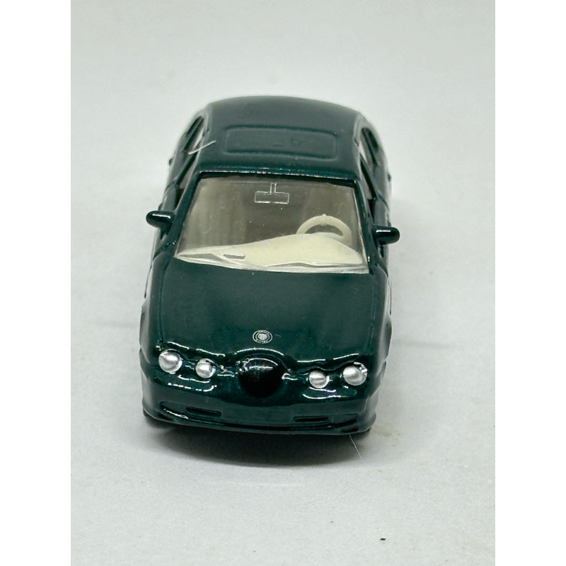 Welly Green Jaguar S-Type Sun Roof Rubber Wheels 1:18 Scale