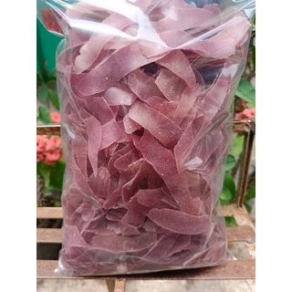 ข้าวเกรียบรสมันม่วง แผ่นดิบ