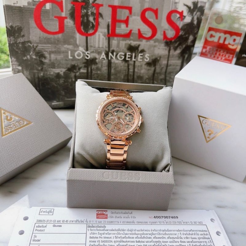 🌻นาฬิกา Guess GW0403L3 SOLSTICE ROSE GOLD