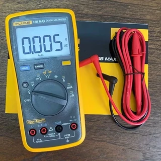 ใหม่+Fluke 15B Max Digital Multimeter ดิจิตอล มัลติมิเตอร์ ที่มืออาชีพให้การยอมรับ ในความเที่ยงตรง และทนทาน