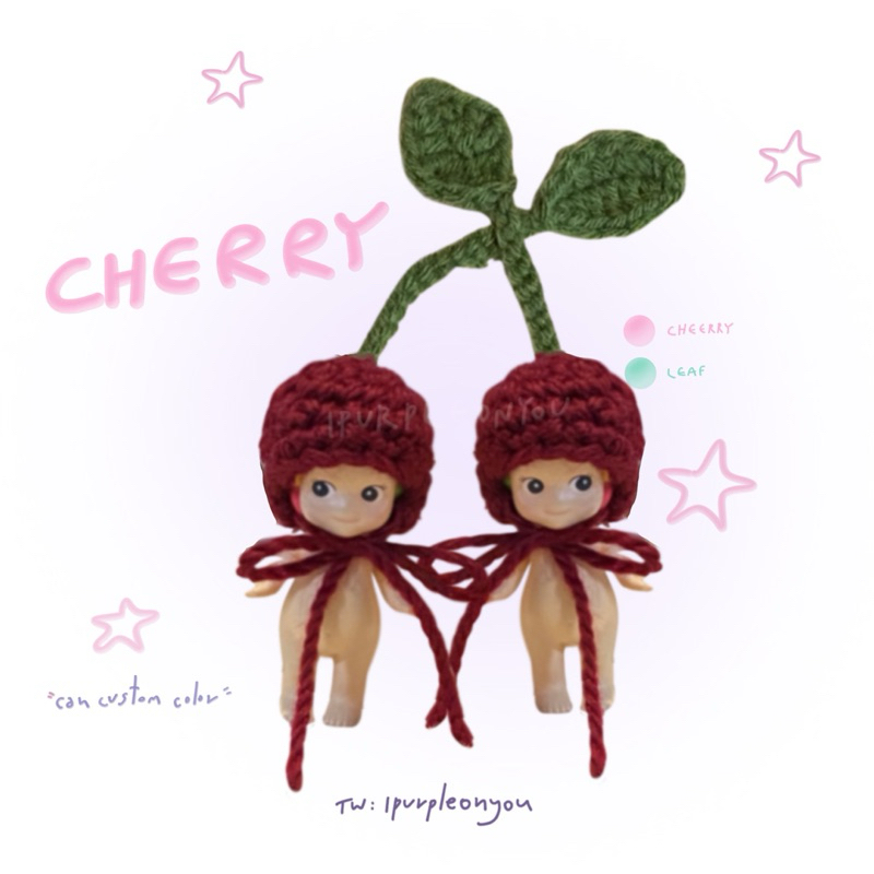 sonny angel cloth cherry hat cherry