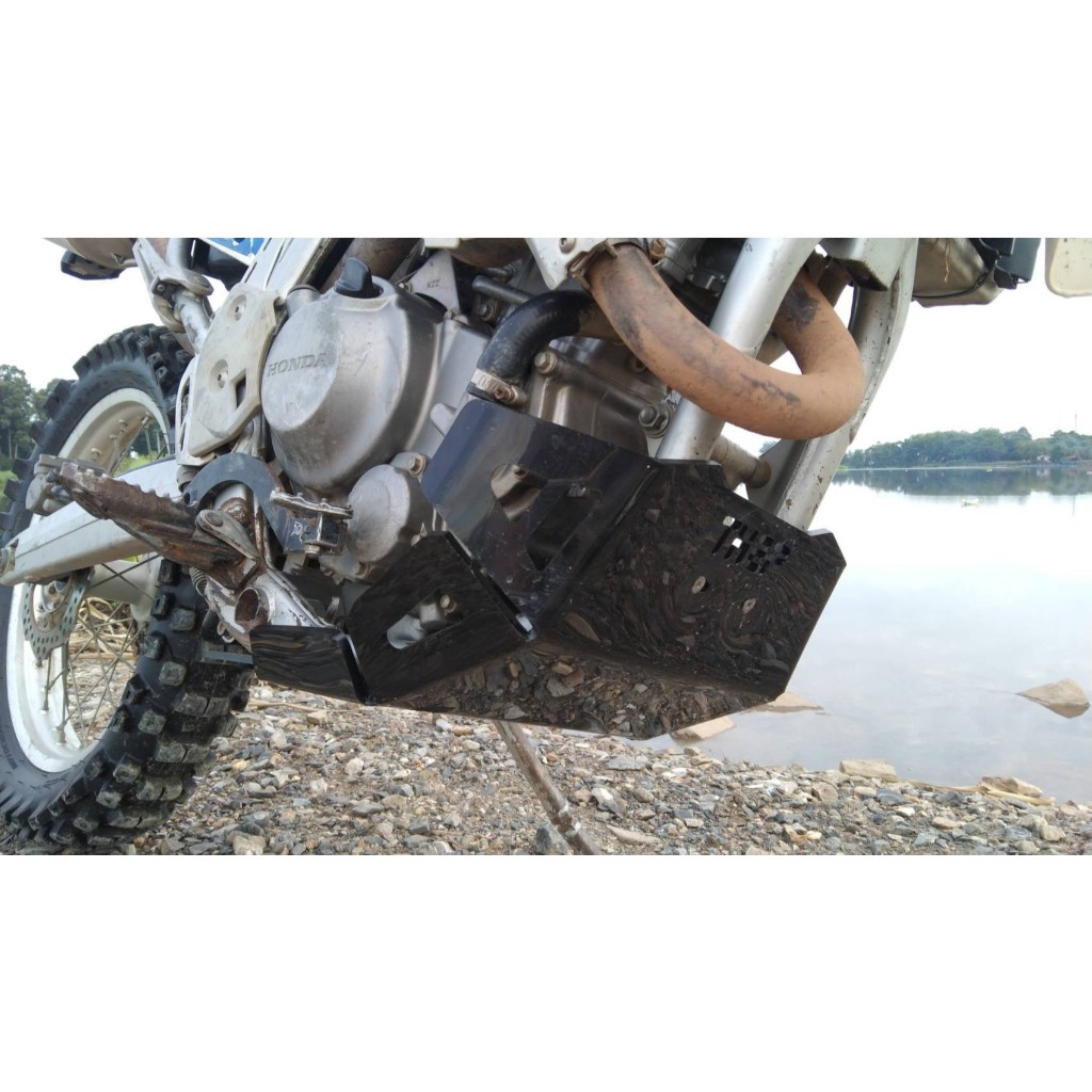 การ์ดเครื่อง การ์ดแคร้ง CRF250L วัสดุPE หนา8มิล THEP แท้ ผ่อน0%