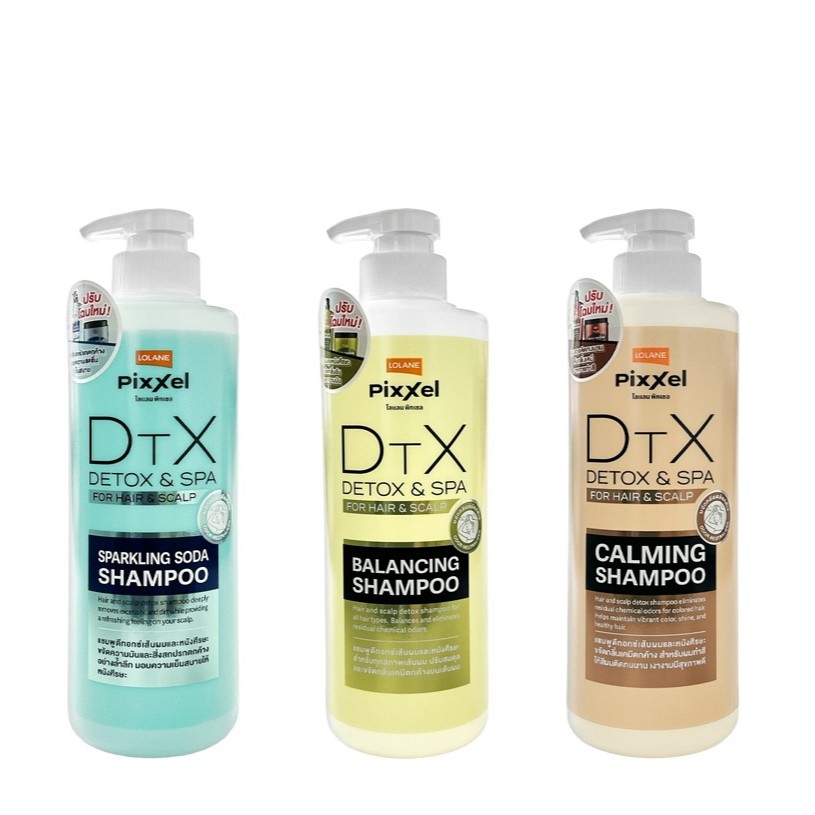 Lolane Pixxel Detox & Spa Shampoo
