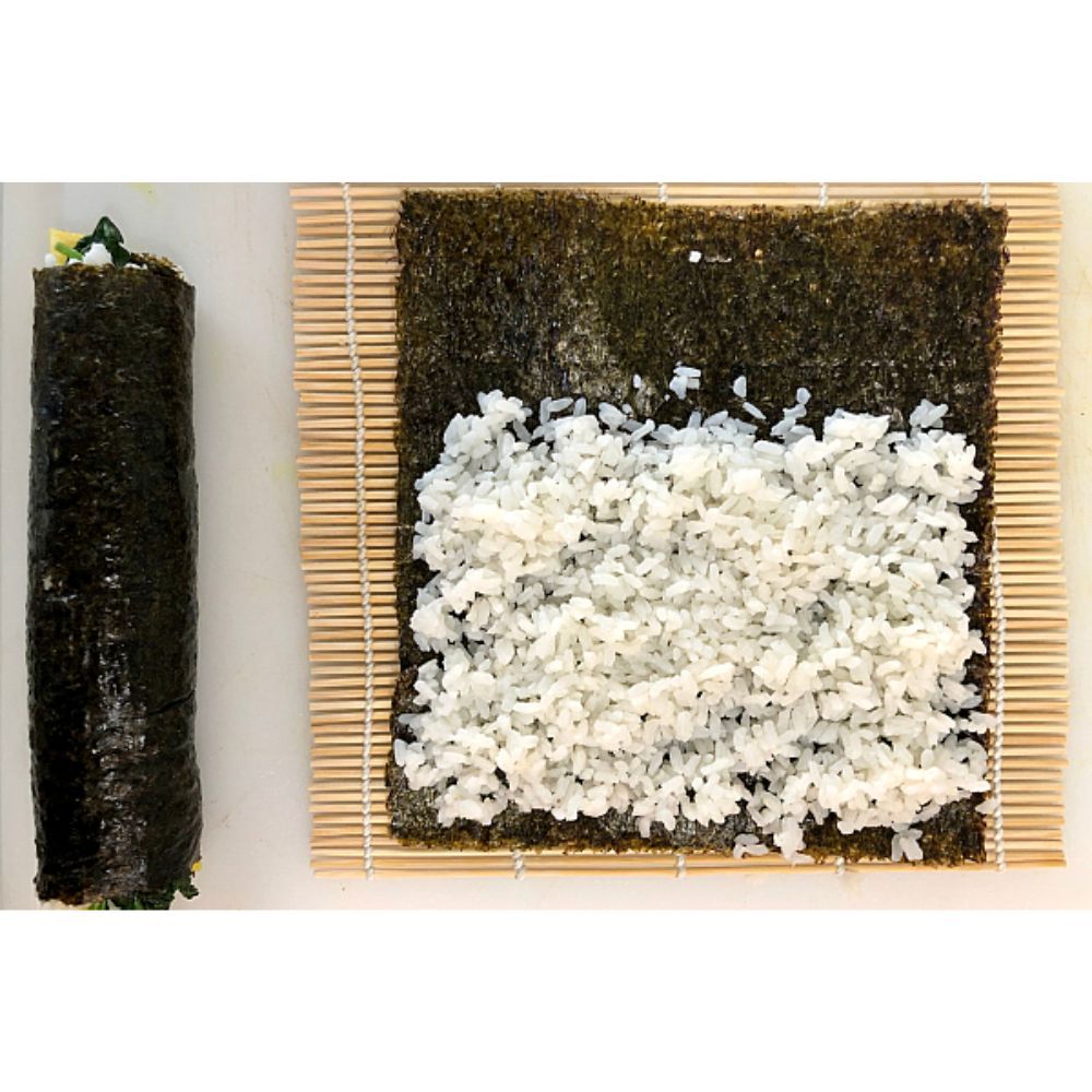 สาหร่ายห่อข้าวเกาหลี คิมบับเกาหลี sajo roasted laver for gimbap 더고소한 김밥용김 전장 20g - รูปที่ 2