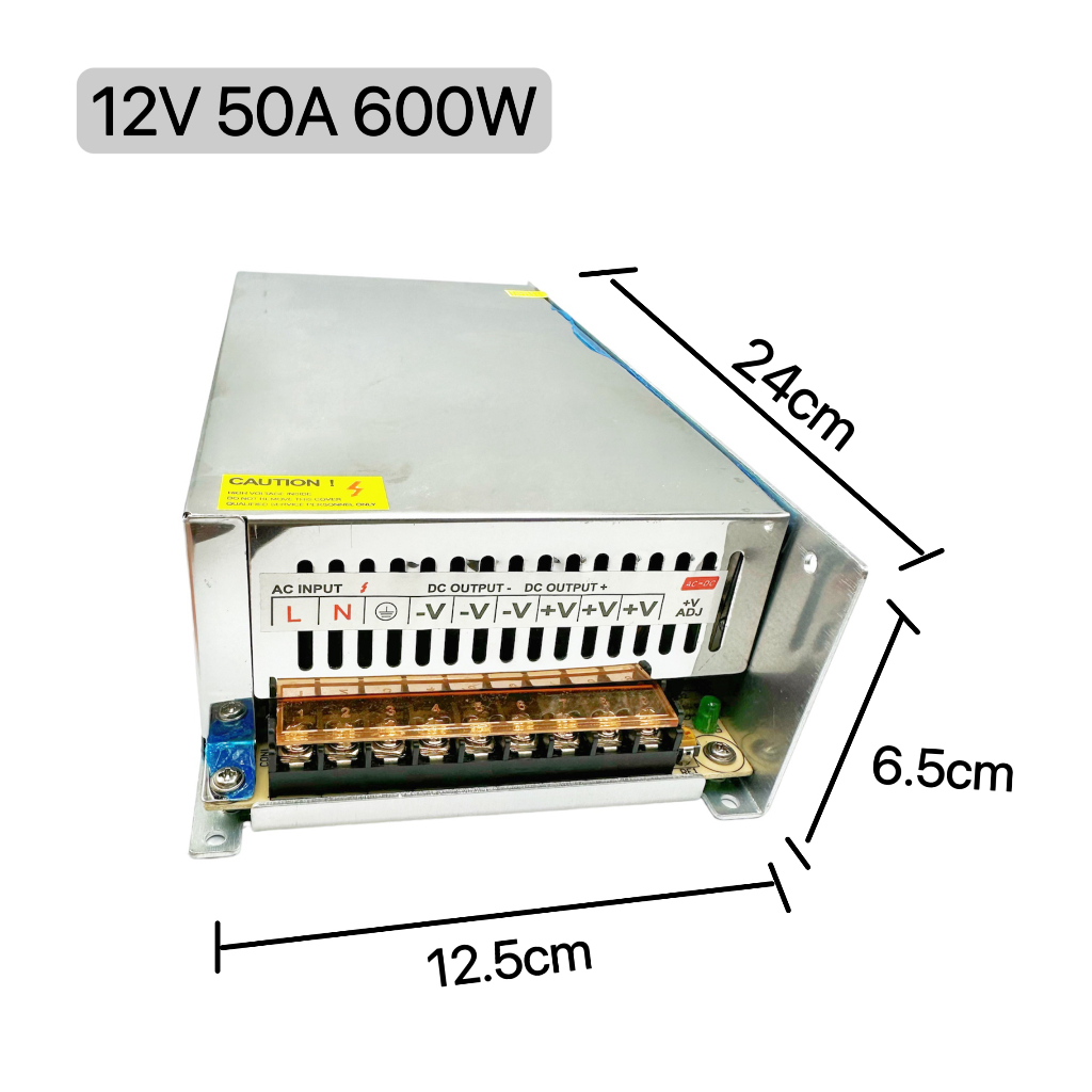Switching Power Supply สวิตชิ่งเพาเวอร์ซัพพลาย 12v,50A/600W 83A/1000W สวิทชิ่งเพาเวอร์ซัพพลาย หม้อแป