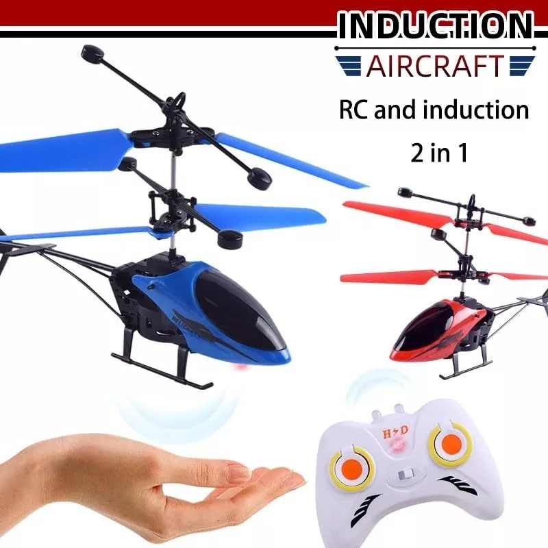 ของเล่นเฮลิคอปเตอร์พร้อมสมาร์ทเซนเซอร์ Hover RC เฮลิคอปเตอร์ของเล่นเหนี่ยวนำเครื่องบิน