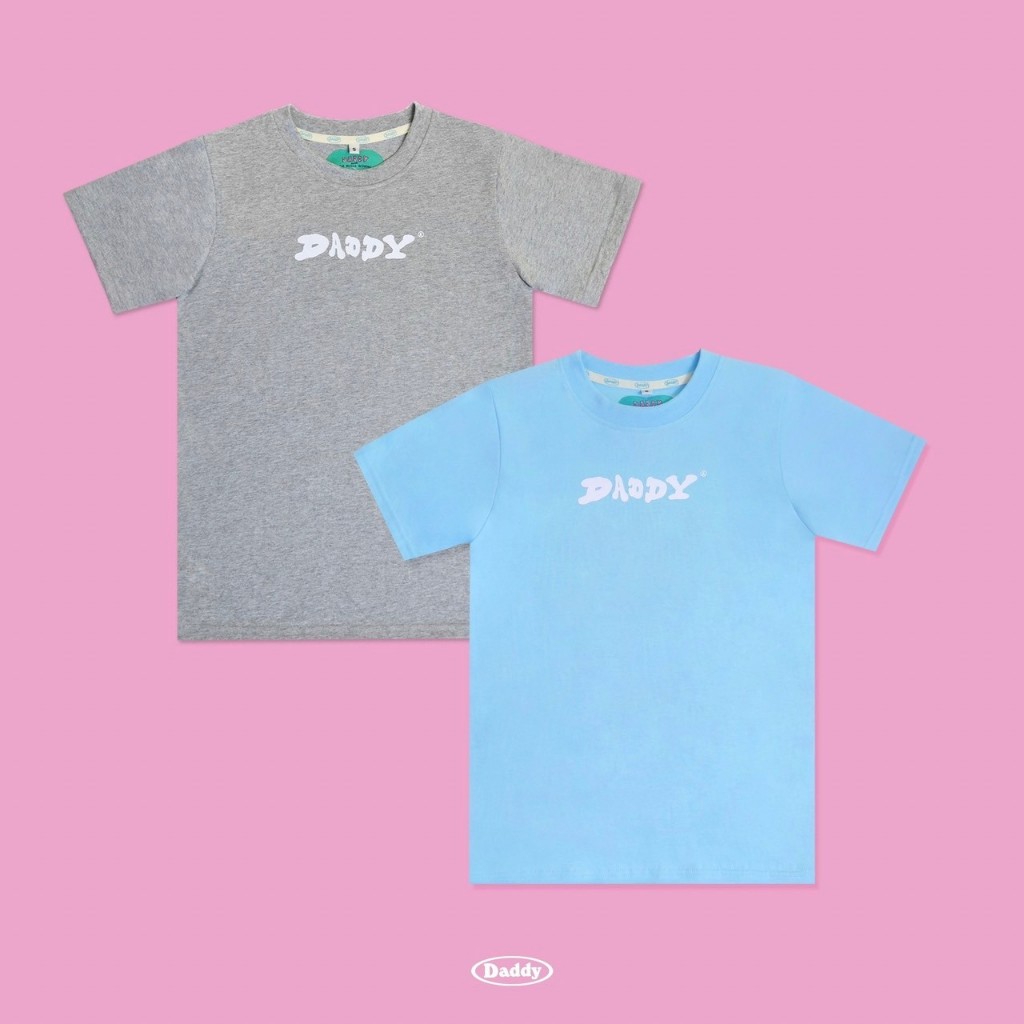 DADDY | Daddy 's Island T-shirt เสื้อยืด ลายแผนที่ สุดน่ารัก