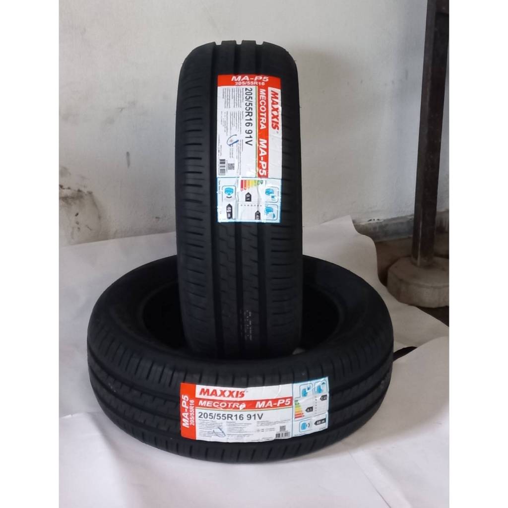 ยาง MAXXIS  Size 205/55R16  ยางนอก 2 เส้น ราคาสุดคุ้ม ( ขอบ16 ) ยางใหม่ จำนวน 2 เส้น แถมจุ๊กยาง 2 ตั