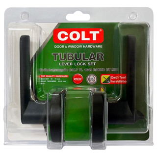 ก้านโยกประตู COLT กุญแจเขาควาย 1649MB สีดำ