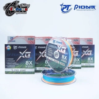 สายPE pioneer Argonaut XG X8 ยาว 150m & ยาว 300m สี Multi