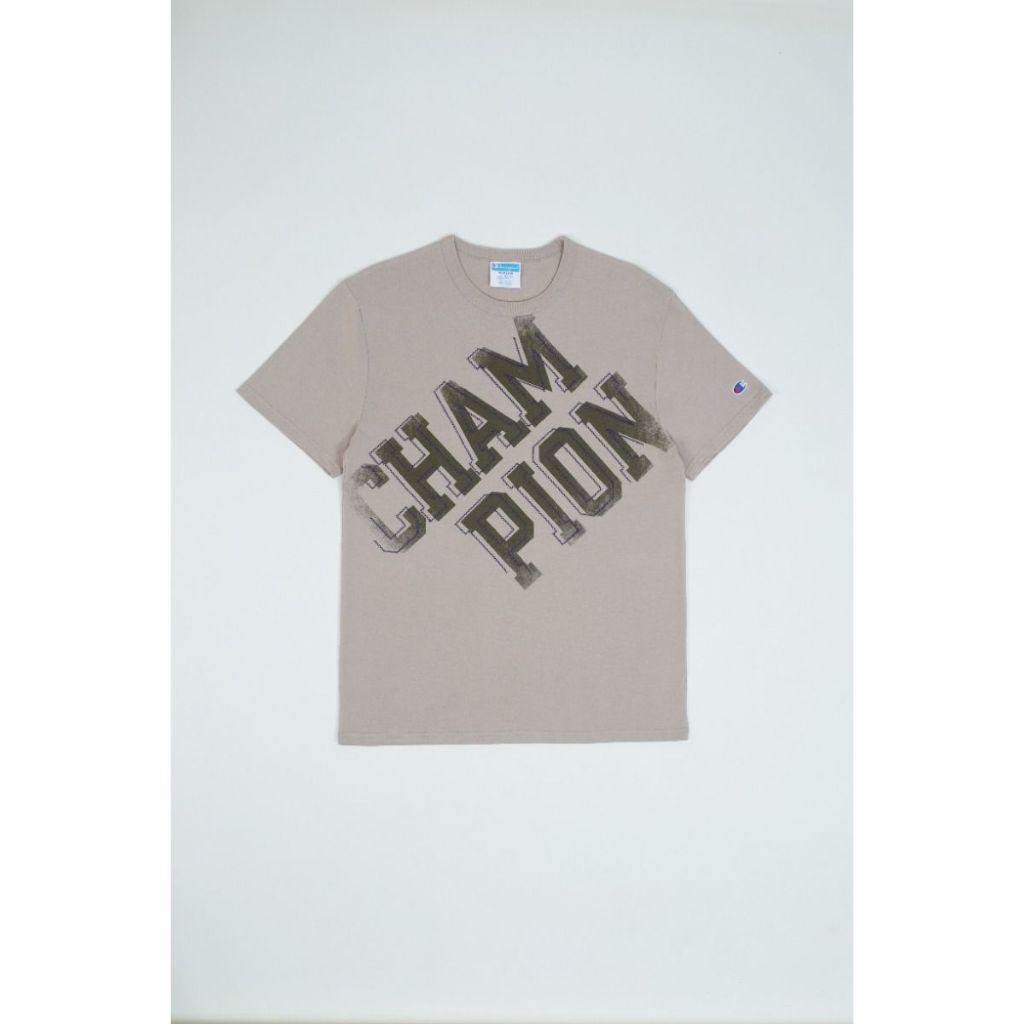 CHAMPION RW HERITAGE S/S GRAPHIC TEE-เสื้อยืดทีเชิ๊ตสำหรับผู้ชาย#GT19 586EXB-WXV