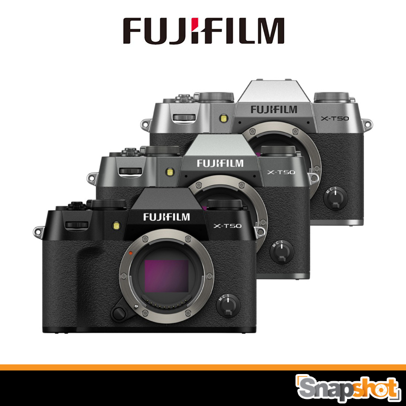 Fujifilm X-T50 Body / X-T50 + 15-45 / X-T50 + 16-50 f2.8-4.8 ประกันศูนย์ไทย Fuji X-T50 XT50