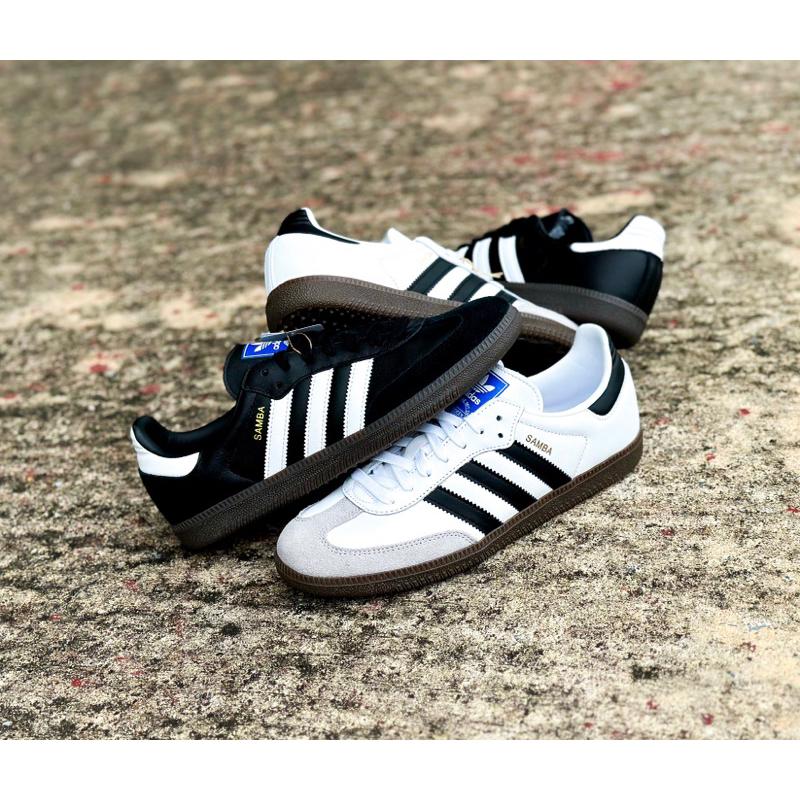 🔥ลดเพิ่ม 10-15% แชทรับโค้ด🔥 Adidas SAMBA OG " B75806 B75807 " ของแท้ ป้ายไทย