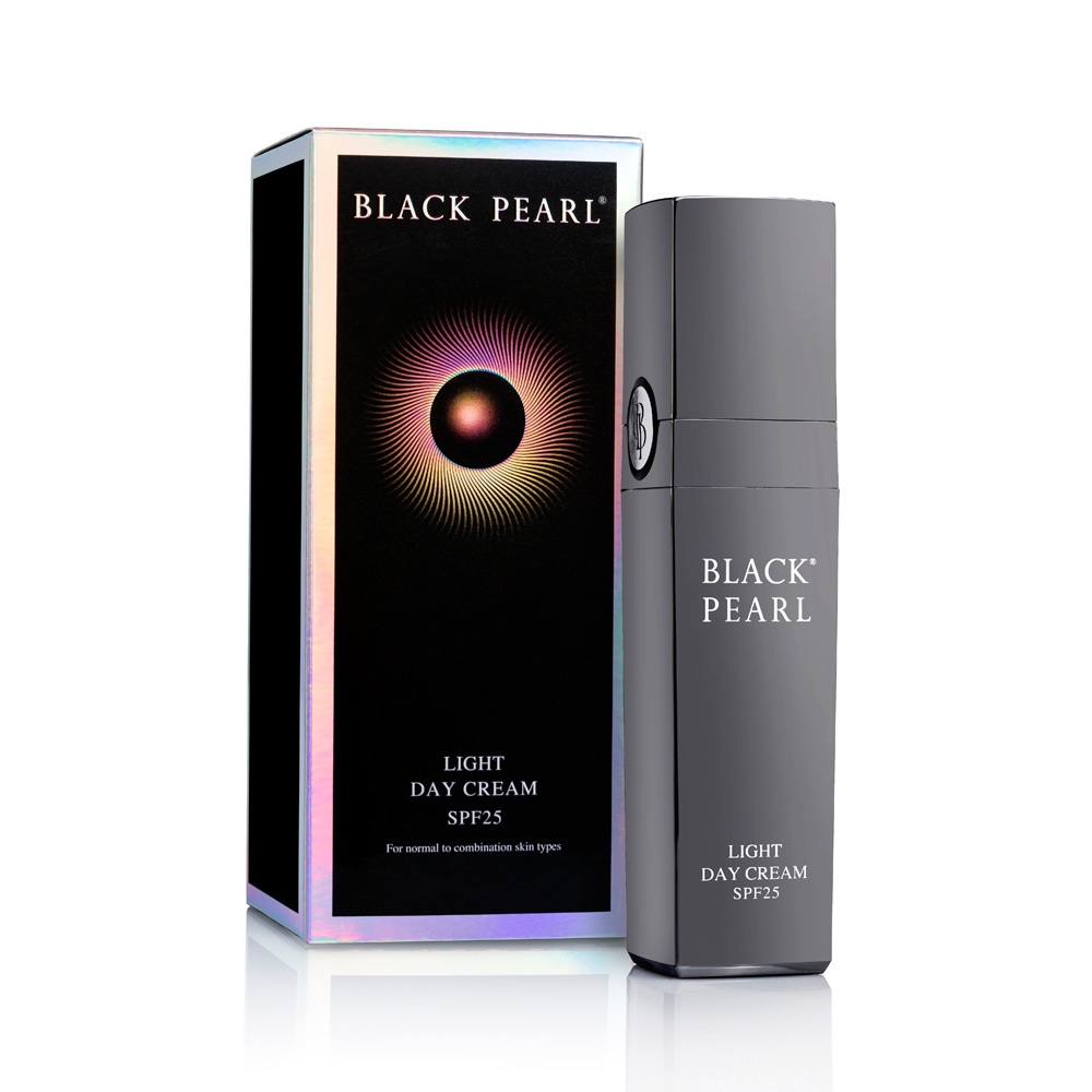 สินค้านำเข้าของแท้ จากอิสราเอล Dead Sea Of Spa Black Pearl Light Day Cream Oil Free SPF-25 50ml