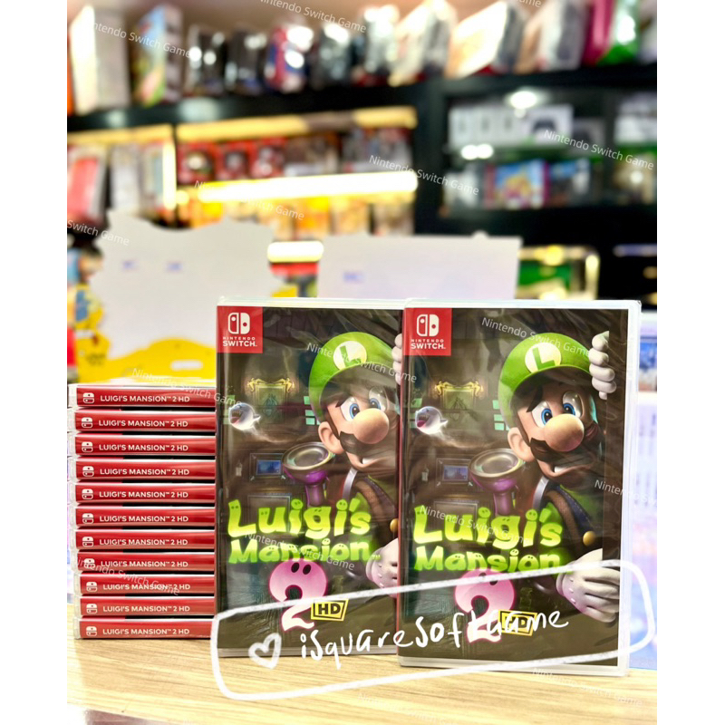 NSW Game: Luigi ‘s Mansion 2 HD