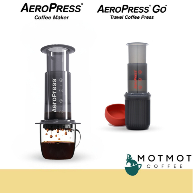 AEROPRESS Coffee Maker & AEROPRESS GO & AEROPRESS Clear | เครื่องชงกาแฟ แอร์โรเพรส | MOTMOT COFFEE