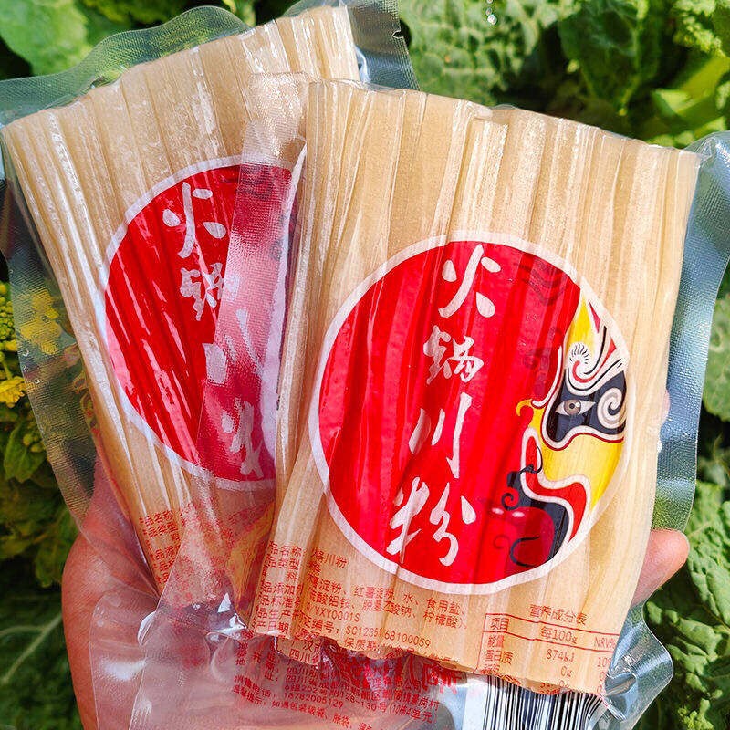 เส้นมันเทศสุกี้จีน เส้นหนึบมันม่วง หนานุ่มเคี้ยวหนึบอร่อย 火锅川粉