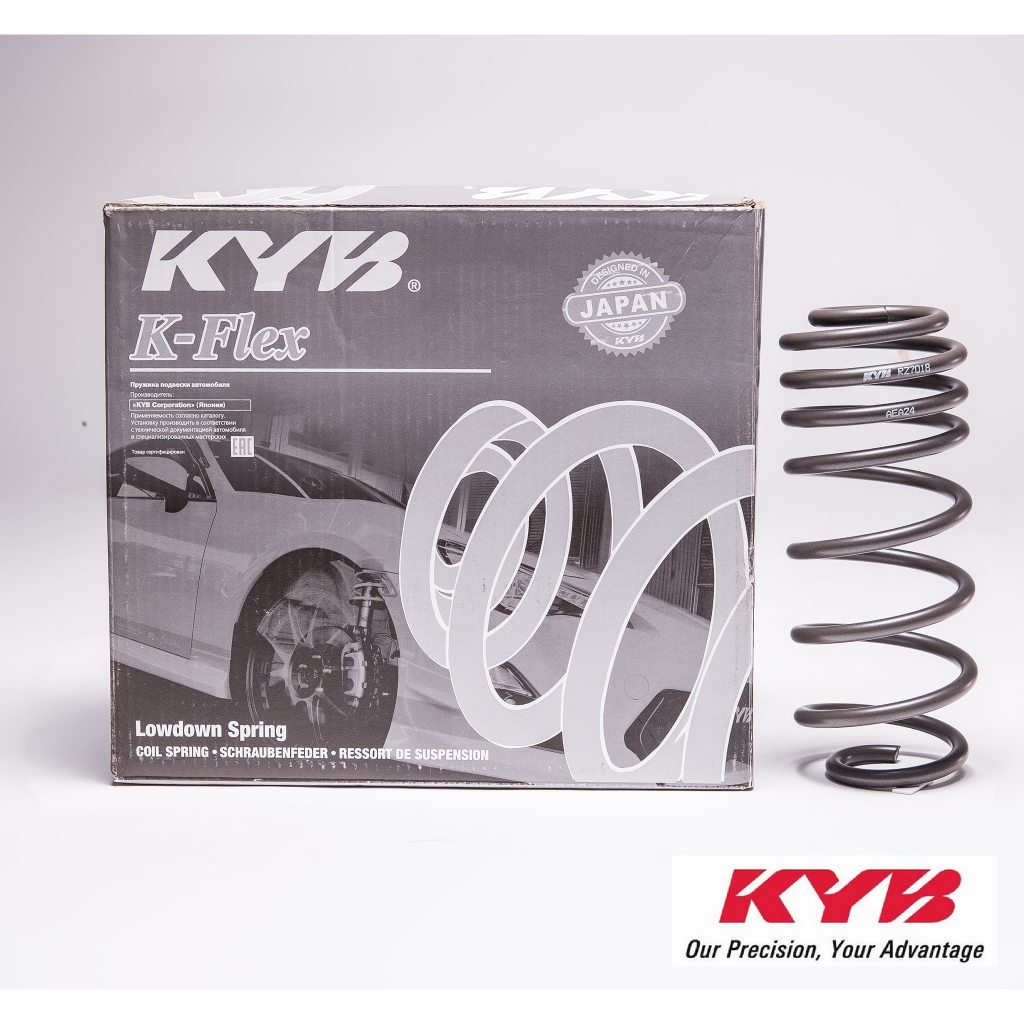 สปริงโหลด K-Flex lowdown By KYB สำหรับรถญี่ปุ่น โหลดลง 30 - 40 มิล สำหรับ 4 ต้น