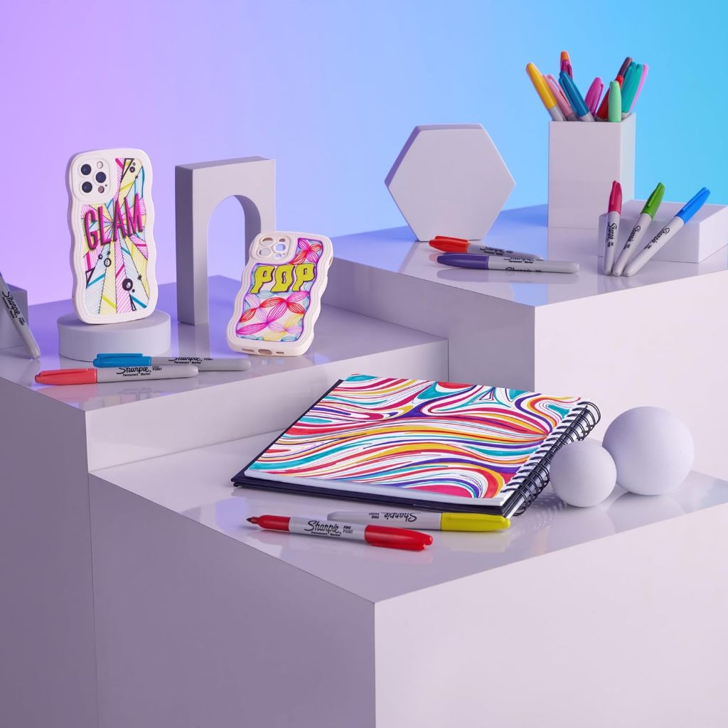 Sharpie أقلام ماركر Glam Pop ‏(5 / 12 قلماً) — صورة 5