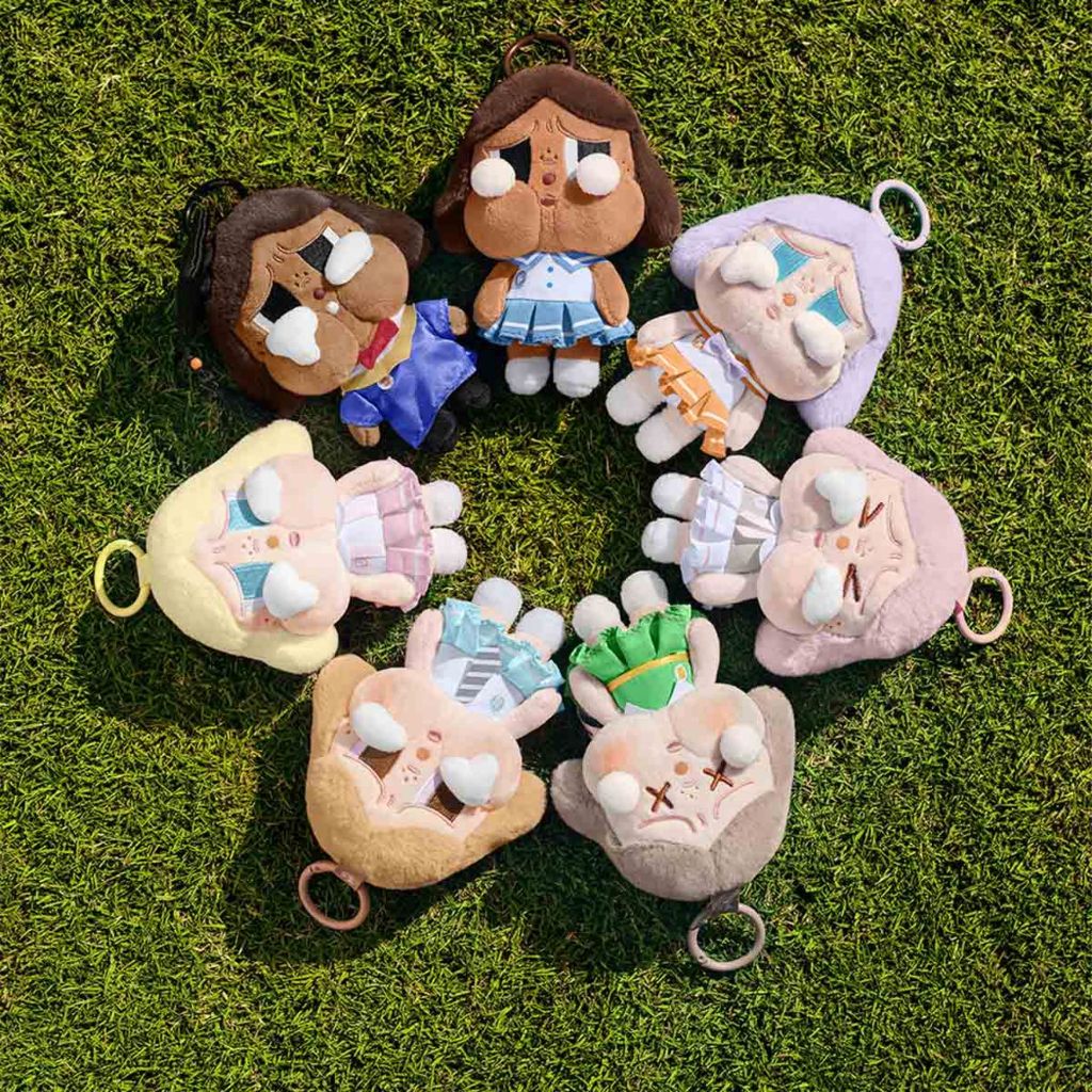 Live ** พวงกุญแจ CRYBABY Sunset Concert Plush Pendant POP MART พร้อมส่ง