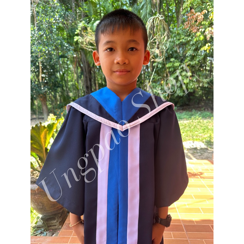ชุดครุยเด็ก บัณฑิตน้อย สั่งตัดได้ทุกแบบ ไซร้ 90-100