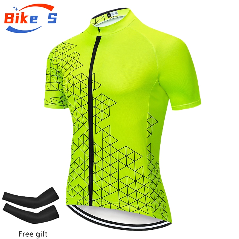 [พร้อมส่ง] เสื้อปั่นจักรยานแขนสั้นผู้ชาย เสื้อปั่นจักรยาน Road Biking Jersey Quick Dry Summer Bicycle Jersey