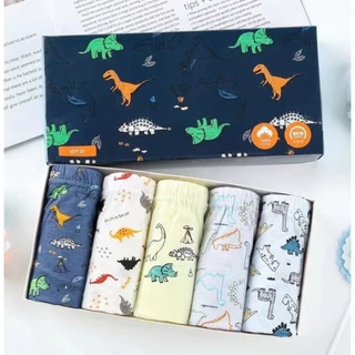 [พร้อมส่ง] กางเกงในเด็ก ผู้ชาย ผ้าฝ้าย Set 5 ตัว ผ้านุ่ม ใส่สบาย [ลายใหม่ 2026]