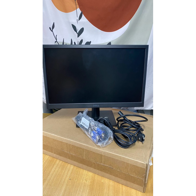 มือสองจอคอมพิวเตอร์ เดล Dell D1918H 18.5 inch LED 18.5"/16:9/1366x768/600:1/200 cd/m²/5ms/VGA,HDMI