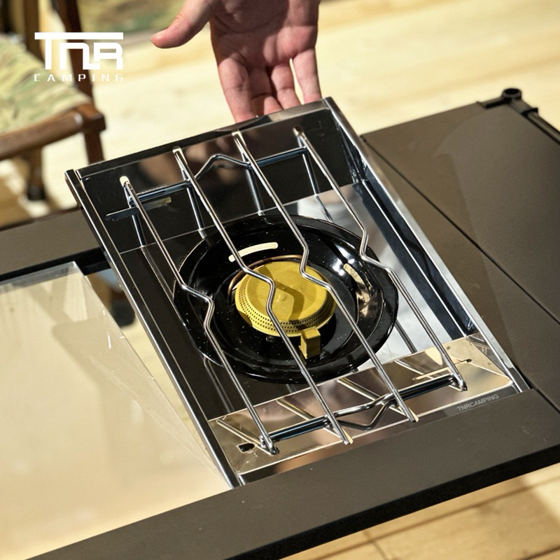 เตาแก๊ส TNR Camping IGT Unit ใส่โต๊ะ IGT ได้ทุกยี่ห้อ + หัวแปลงใส่แก๊สกระป๋องยาว พร้อมเคสจัดเก็บ