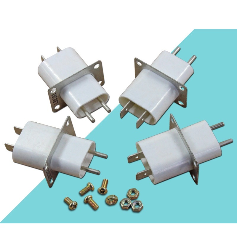 ขั้วแม็กนีตอน ปลั๊กไมโครเวฟ หัวเสียบแมกนีตรอน Magnetron socket อะไหล่ไมโครเวฟ