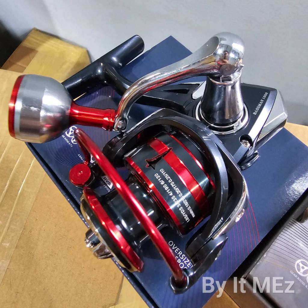 [ ของแท้ ]  รอกสปิน Ashino Bassman 4BB คุณภาพดี ใช้งานง่าย หมุนลื่นมือ Spinning Reel รูปที่ 7