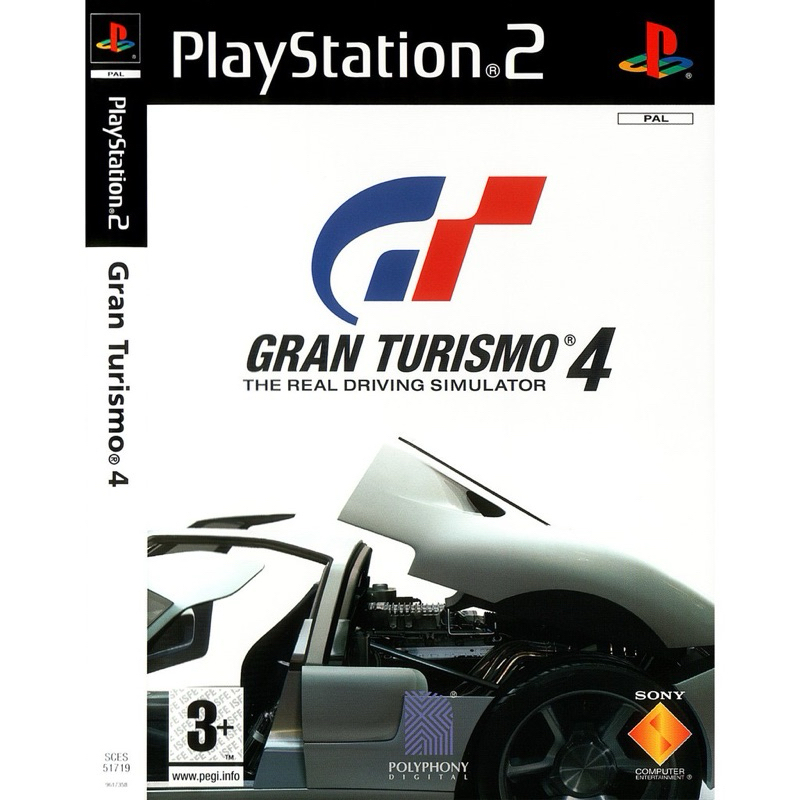 แผ่นเกมส์Ps2 - Gran Turismo 4