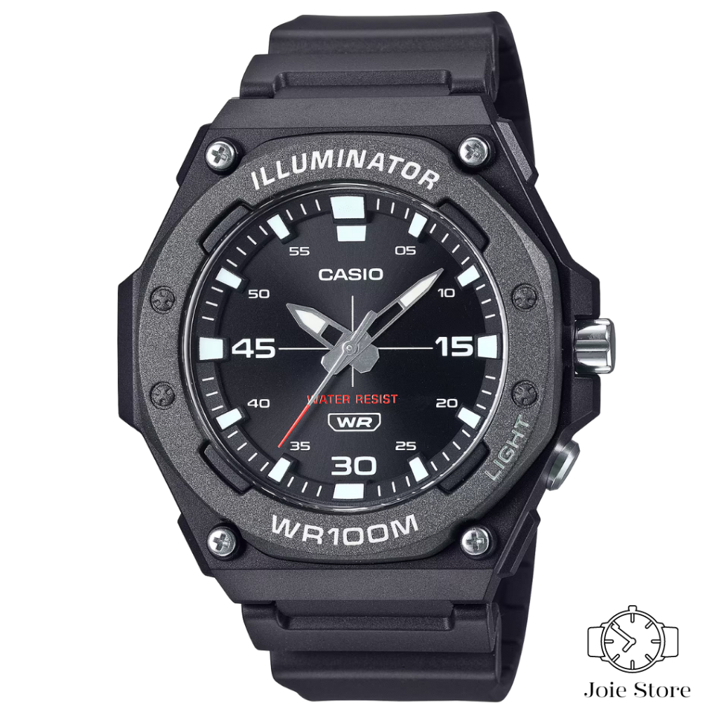 Casio MW620H-1AV นาฬิกาข้อมือคาสิโอแท้ ประกัน CMG 1 ปี